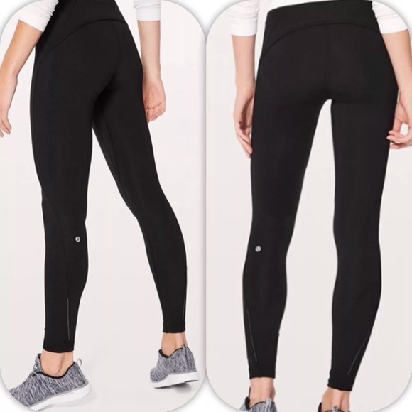 lululemon athletica Pants - NWT BLACK LULULEMON FAST AS FLEECE TIGHT - Size 10